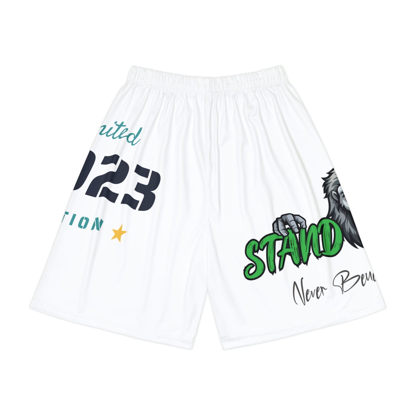 Men’s Sports Shorts - Limited Edition #23 - Bold Graphic Design for Active Lifestyle