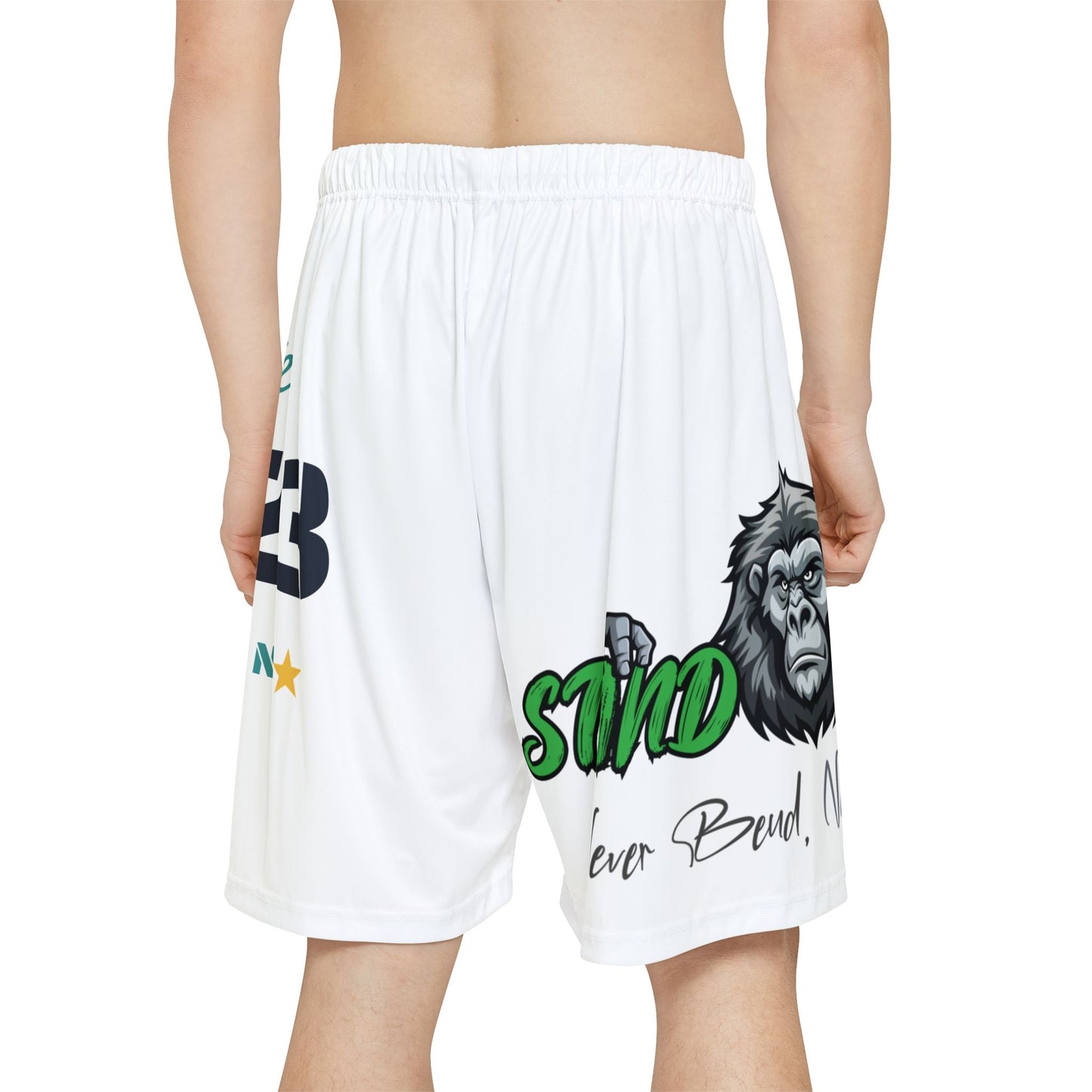 Men’s Sports Shorts - Limited Edition #23 - Bold Graphic Design for Active Lifestyle
