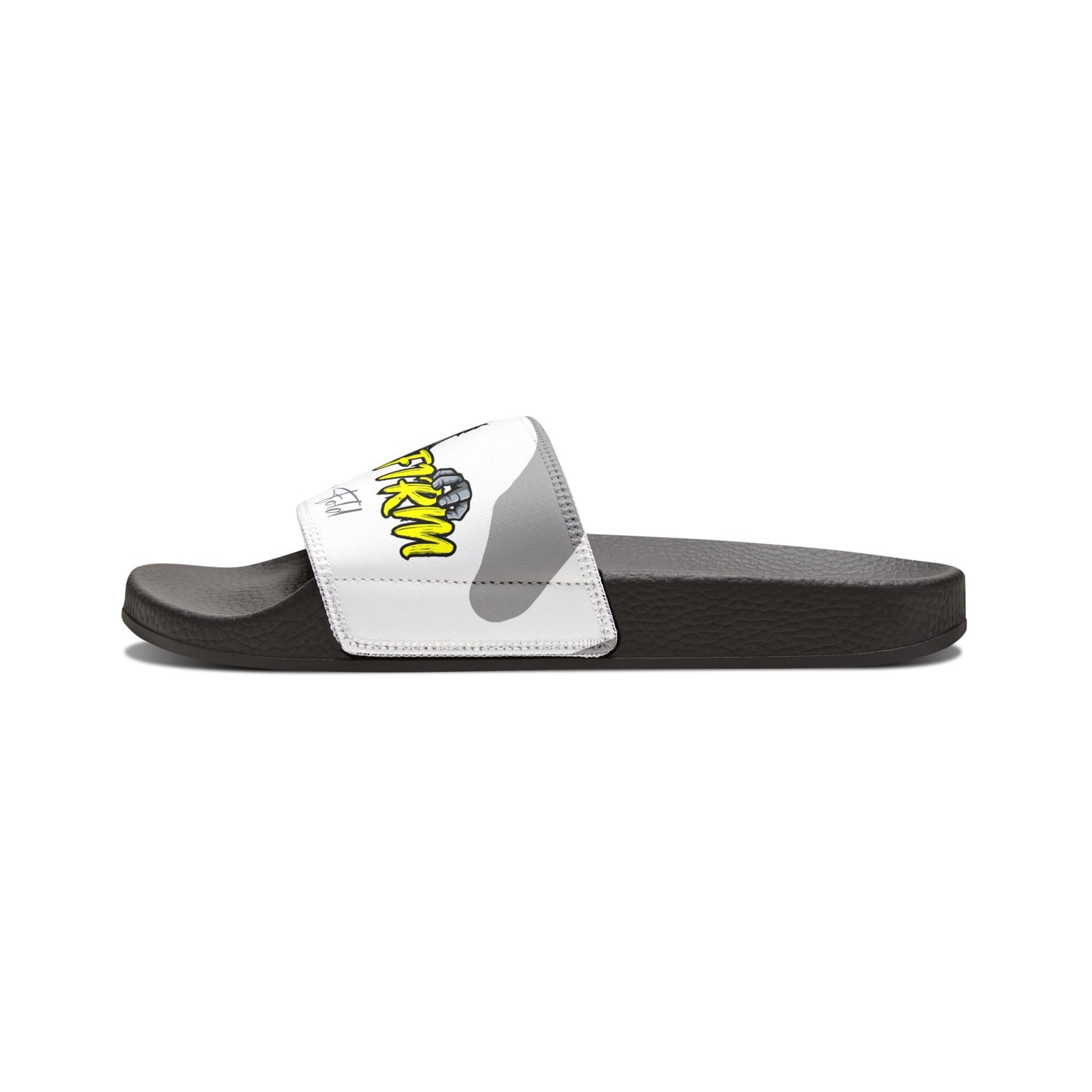 Men's Removable-Strap Graphic Sandals - Funky Gorilla Design