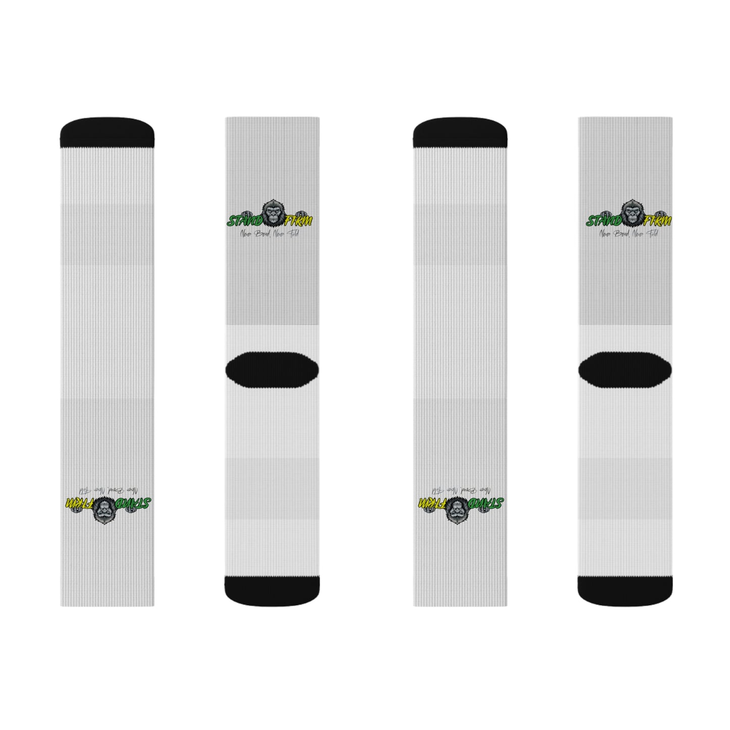 Custom Graphic Sublimation Socks - Stylish Comfort for Everyday Wear