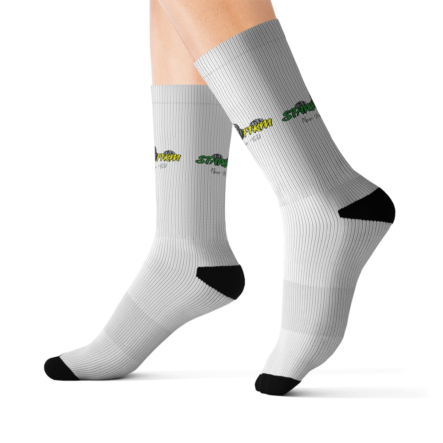 Custom Graphic Sublimation Socks - Stylish Comfort for Everyday Wear