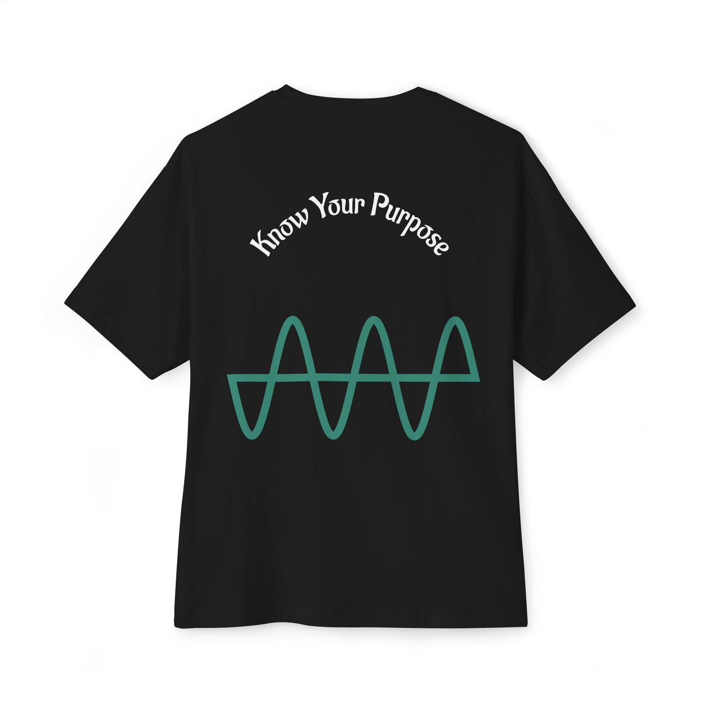 Unisex Oversized Boxy Tee - Be Strong and Courageous